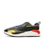 Baskets blanche / noir / jaune homme puma x - ray 2 square