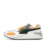 Baskets blanche / noir / orange homme puma x - ray 2 square