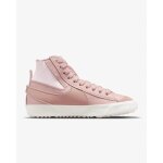 Basket blazer mid 77 jumbo - rose - nike - plat - textile - adulte - lacets - mixte