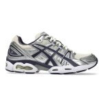 Baskets bleu marine et argentes asics gel - nimbus 9 ? performance et style rtro