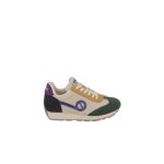 Basket city run jogger suede / cocoon - no name - blanc - femme - cuir - lacets