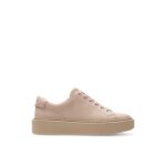 Basket - clarks - hero lite lace - femme - cuir - lacets