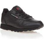 Baskets classic leather - reebok - enfant - noir - lacets - cuir Baskets classic leather - reebok - enfant - noir - lacets - cuir