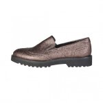 Baskets classiques pour femme - made in italia - taille 36 - marron - détails perforés - talon 3 cm Baskets classiques pour femme - made in italia - taille 36 - marron - détails perforés - talon 3 cm