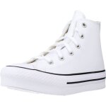 Chaussure converse modèle chuck taylor all star lift platform leather - coleur blanc Chaussure converse modèle chuck taylor all star lift platform leather - coleur blanc
