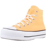 Basket - converse - 135646 - orange - femme - lacets
