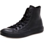 Basket converse all star leather hi - noir - adulte - mixte - cuir - lacets Basket converse all star leather hi - noir - adulte - mixte - cuir - lacets