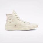 Baskets converse chuck 70 blanc unisexe - cuir - lacets