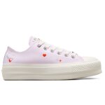 Baskets - converse - chuck taylor all star lift platform y2k heart ox - femme - rose
