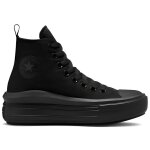 Baskets converse chuck taylor all star move platform - femme - noir - canvas