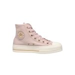 Baskets converse ctas lift hi - rose - femme - tissu