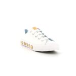 Baskets converse ctas ox bassa 670702c - enfant - blanc - lacets - textile