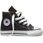 Basket converse haute - converse - mixte - textile - noir - bb - lacets
