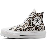 Basket converse platforme canvas hi - converse - femme - beige - plateforme - ortholite Basket converse platforme canvas hi - converse - femme - beige - plateforme - ortholite