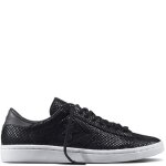 Basket - converse pro leather lp scaled - adulte - noir - cuir - mixte