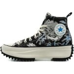 Basket converse run star hike hi - converse - 171398c - lacets - adulte - textile - noir - mixte
