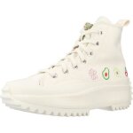 Chaussure converse modle run star hike hi - coleur blanc