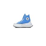 Basket converse - run star legacy cx - femme - blanc gris - tige en toile - plateforme montante