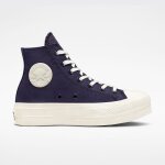 Basket converse taylor all star lift - violet - femme - lacets - textile - compens