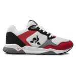 Baskets le coq sportif ch lcs r500 color (white / red) - homme - blanc - lacets - textile