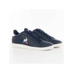 Basket - le coq sportif - homme - courtset 2 - bleu - cuir