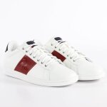Basket - le coq sportif - homme - mastercourt classic workwear - blanc - cuir