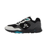 Basket le coq sportif lcs r500 sport - noir - tige en mesh avec empicements en sude et cuir synthtiques ...