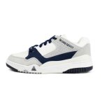 Basket le coq sportif lcs t1000 sport og - blanc - cuir - lacets