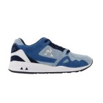 Baskets le coq sportif r1000 - bleu - homme - lacets - plat - textile