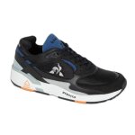 Baskets le coq sportif r1100 nineties - noir / high rise - adulte - homme - synthtique - lacets