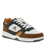 Baskets - le coq sportif - talon plat - homme - blanc - multicolores