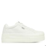 Baskets en coton organique femme buffalo paired - buffalo - blanc - �cologique - confortable - styl�e ...