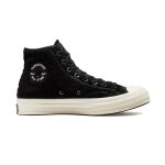 Basket cozy utility chuck 70 sherpa - converse - noir - lacets - adulte - textile