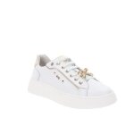 Baskets en cuir pour femme - nerogiardini - blanc