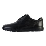 Basket cuir geox leitan - noir