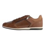 Basket cuir geox renan - geox - homme - marron - lacets - plat - adulte