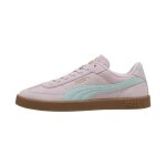 Basket cuir puma club ii era suede - rose mauve - vert