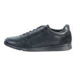 Basket cuir redskins croustill 2 - redskins - homme - noir - lacets - plat