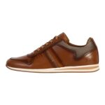 Basket cuir redskins livingo - camel