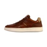 Basket cuir redskins zenica - cognac