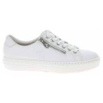 Basket cuir - rieker - l59l183 - femme - blanc - confort exceptionnel