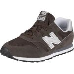 Baskets en daim new balance 373 pour homme - marron - fermeture � lacets