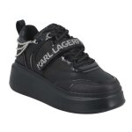Basket dames karl lagerfeld platform anakapri karl iconic 3d noire avec strap. - 39