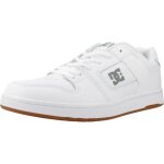 Baskets dc manteca 4 m - homme - blanc - lacets - synth�tique