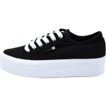 Baskets dc shoes cu platforma manual platform noir femme Baskets dc shoes cu platforma manual platform noir femme