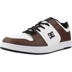 Baskets dc shoes manteca 4 sn marron - homme - synthtique - lacets - plat