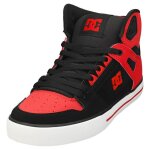 Baskets dc shoes pure high - top wc - homme - rouge noir - textile - lacets Baskets dc shoes pure high - top wc - homme - rouge noir - textile - lacets