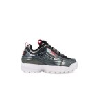 Basket disruptor - fila - argent� - gris - plat - lacets - mixte - enfant - synth�tique
