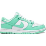 Basket dunk low - nike - blanc - femme - cuir - lacets