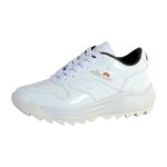 Basket ellesse retro woman - white patent